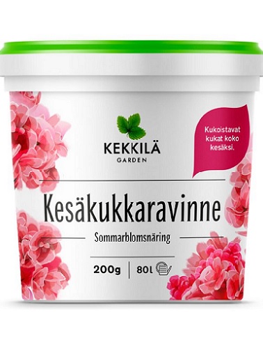 KEKKILÄ KESÄKUKKARAVINNE 200 G - Lannoitteet - 6433000610087 - 1