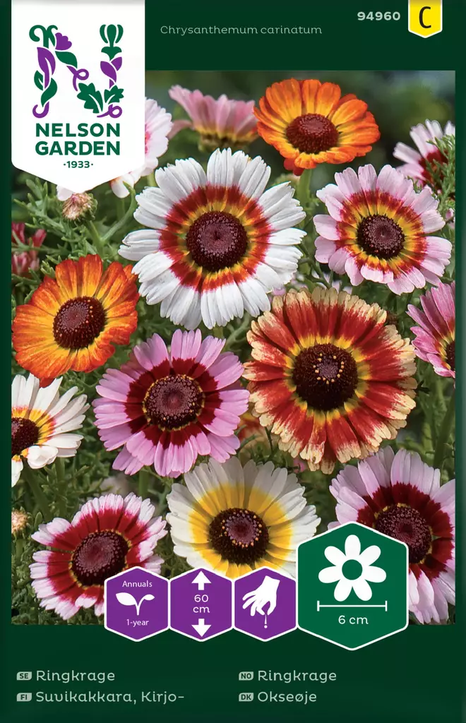 KIRJOSUVIKAKKARA, SEOS - Muut kesäkukkien siemenet - 7312600949607 - 2
