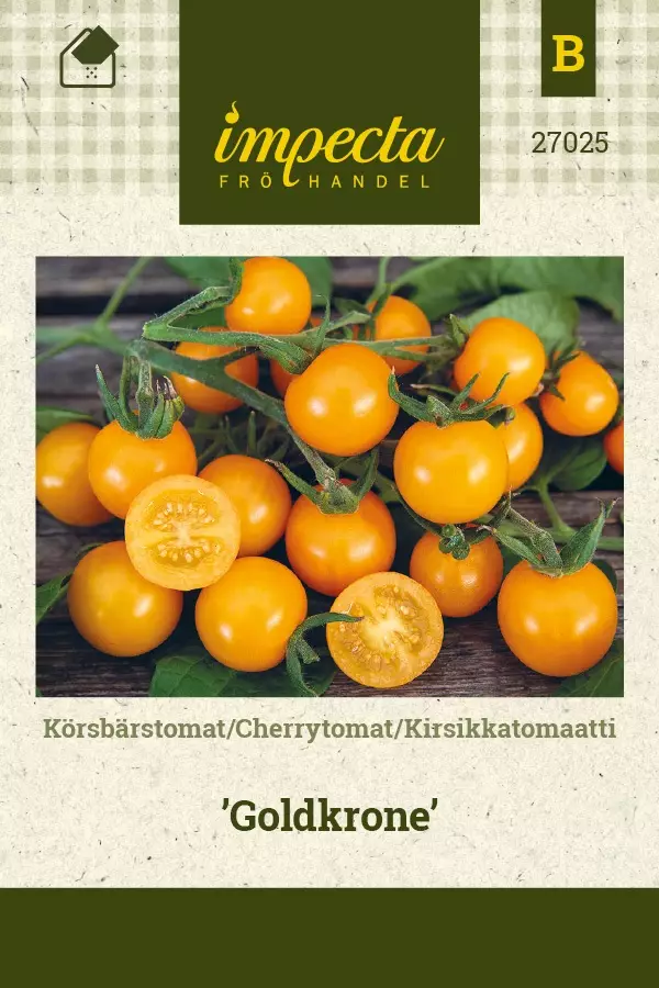 KIRSIKKATOMAATTI GOLDKRONE - Tomaatin siemenet - 7332756270257 - 1