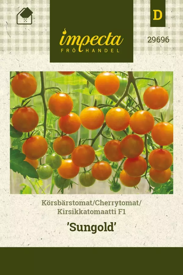 KIRSIKKATOMAATTI SUNGOLD - Tomaatin siemenet - 7332756296967 - 1