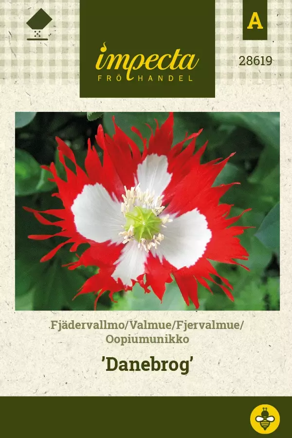 SULKAUNIKKO DANEBROG - Muut kesäkukkien siemenet - 7332756286197 - 1