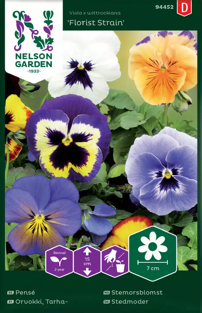 TARHAORVOKKI FLORIST STRAIN, SEOS - Muut kesäkukkien siemenet - 7312600944527 - 2