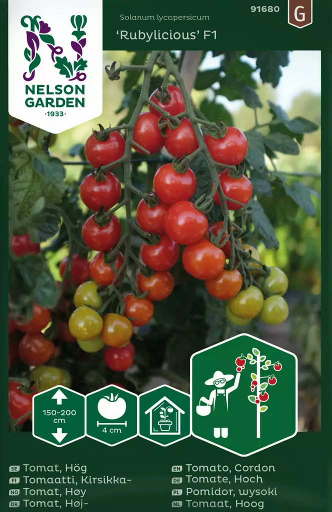 TOMAATTI RUBYLICIOUS F1 - Tomaatin siemenet - 7312600916807 - 1