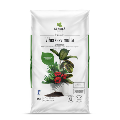 VIHERKASVIMULTA 10 L - Mullat sisäkasveille - 6433000100397 - 1
