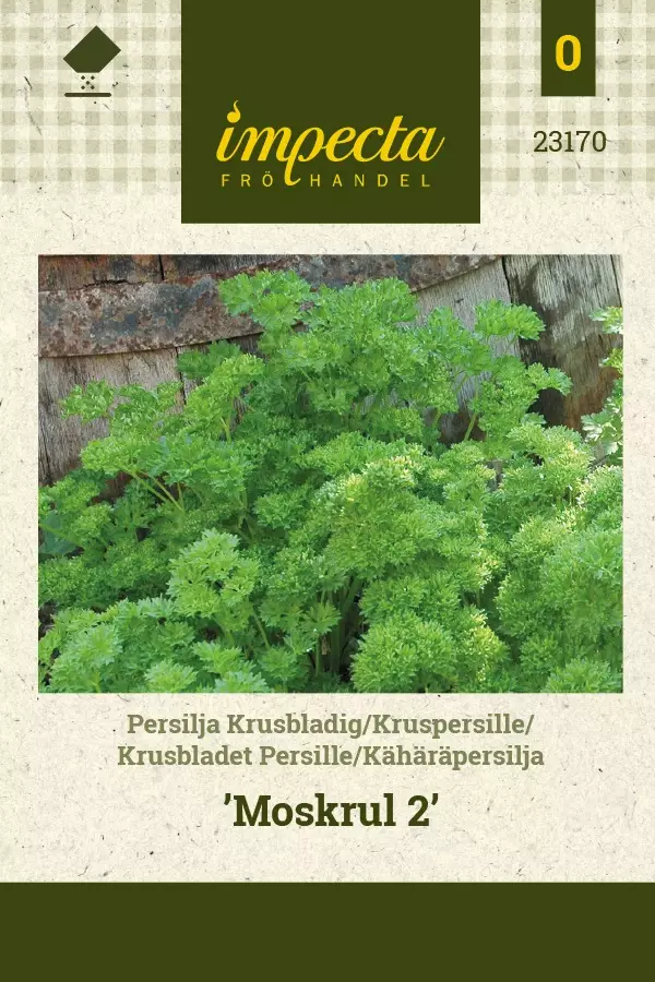 KÄHÄRÄPERSILJA MOSKRUL 2 - Persiljan ja tillin siemenet - 7332756231708 - 1