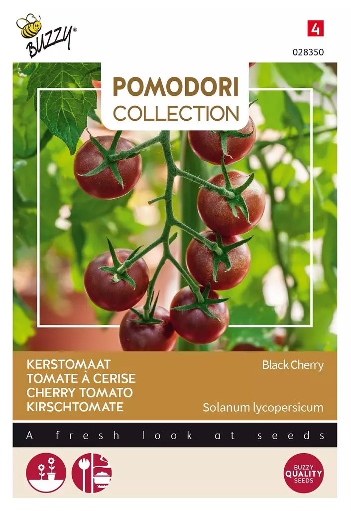 KIRSIKKATOMAATTI BLACK CHERRY - Tomaatin siemenet - 8711117284598 - 1