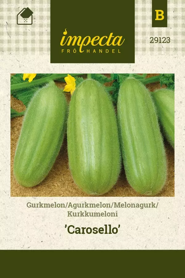 KURKKUMELONI CAROSELLO - Muut vihannesten siemenet - 7332756291238 - 1