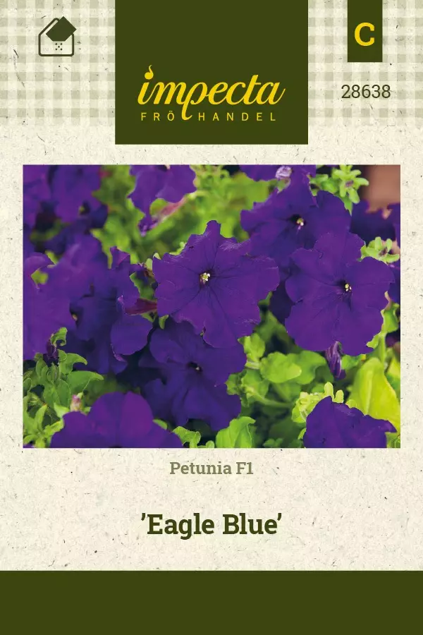 PETUNIA EAGLE BLUE - Muut kesäkukkien siemenet - 7332756286388 - 1