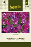 PETUNIA DOT STAR DARK VIOLET - Muut kesäkukkien siemenet - 7332756286449 - 1