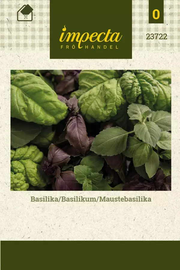 MAUSTEBASILIKA MIX - Basilikan siemenet - 7332756237229 - 1