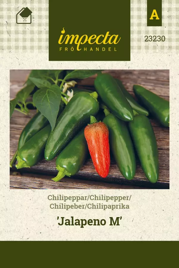 CHILIPAPRIKA JALAPENO M - Paprikan ja chilin siemenet - 7332756232309 - 1