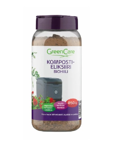 GREENCARE KOMPOSTIELIKSIIRI BIOHIILI 850 G - Lannoitteet - 6414505152739 - 1