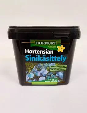 HORNUM HORTENSIAN SINIKÄSITTELY 1,1 L - Lannoitteet - 5708787240019 - 1