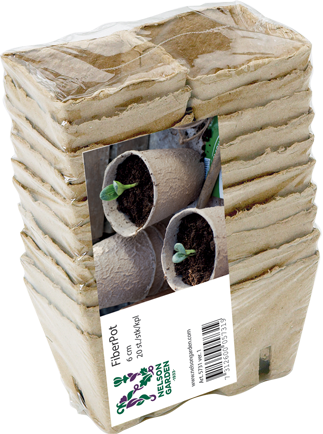 KUITURUUKKU SQUARE 6 CM 20 KPL - Viljelytarvikkeet - 7312600057319 - 1