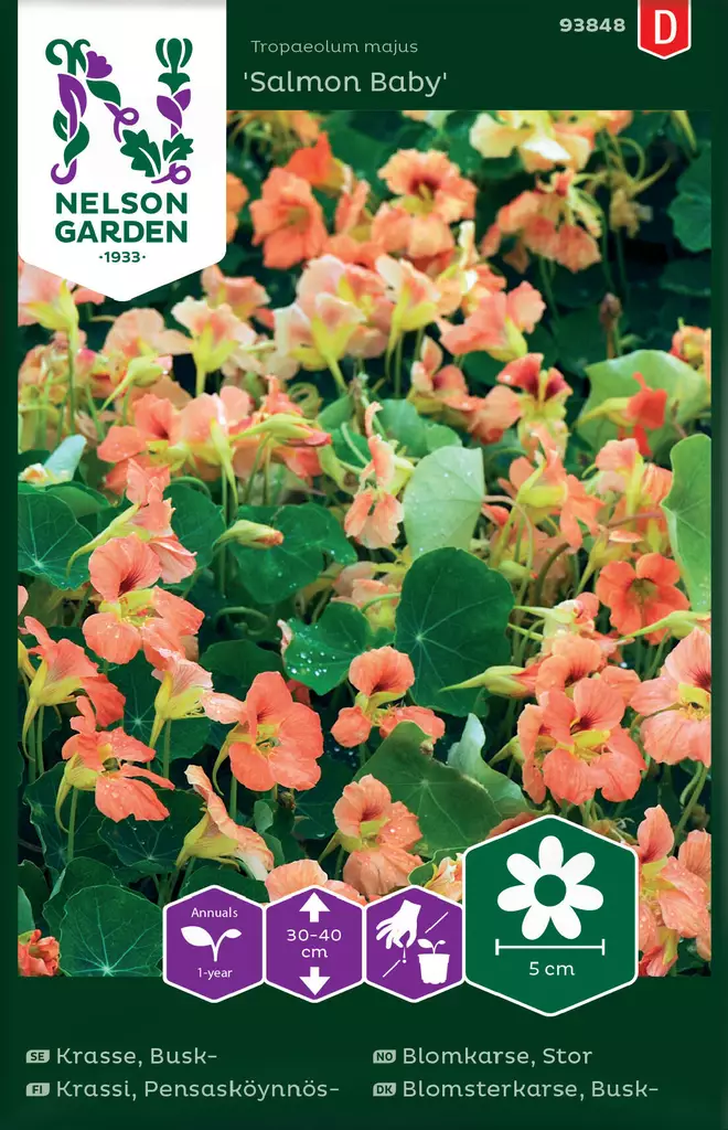 PENSASKÖYNNÖSKRASSI SALMON BABY - Krassin siemenet - 7312600938489 - 2