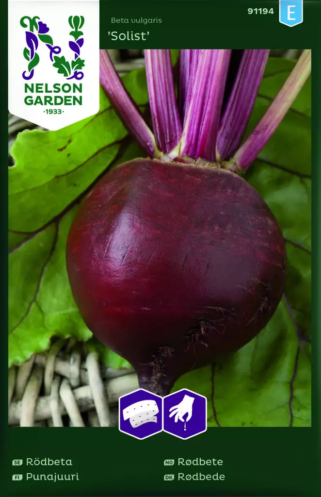 PUNAJUURI SOLIST, KYLVÖNAUHA - Punajuuren siemenet - 7312600911949 - 1