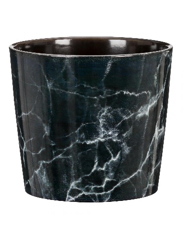 RUUKKU BLACK MARBLE 15 CM - Keraamiset ruukut - 4002477633879 - 1