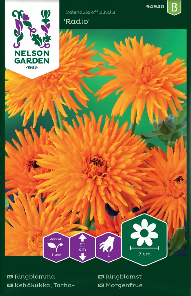 TARHAKEHÄKUKKA RADIO - Kehäkukan siemenet - 7312600949409 - 2